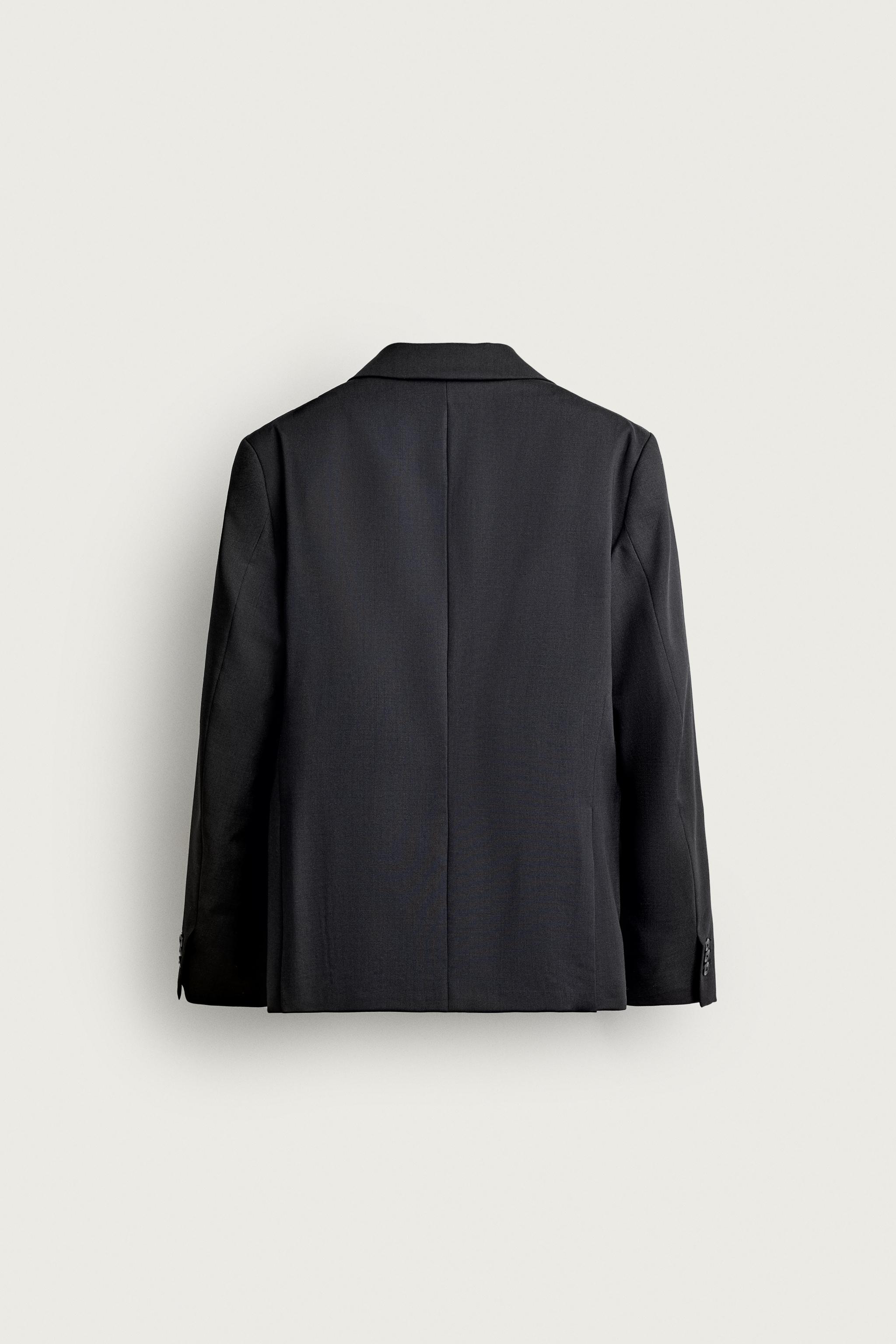 100% WOOL REGULAR FIT SUIT BLAZER